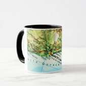 Kaart Barcelona, Spanje Mok (Voorkant links)