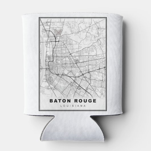 Kaart Baton Rouge Blikjeskoeler (Achterkant)