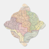  kaart bedankdoosjes (Uitgevouwen)