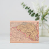kaart, België, rond 1920 Briefkaart (Staand voorkant)