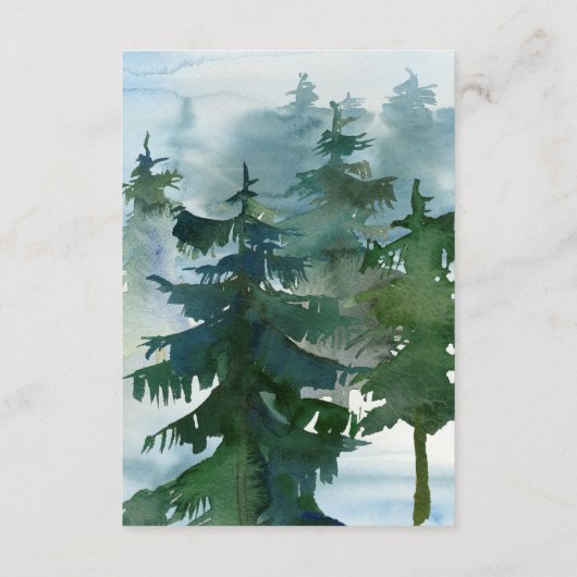 Kaart Bergbruiloft (Achterkant)