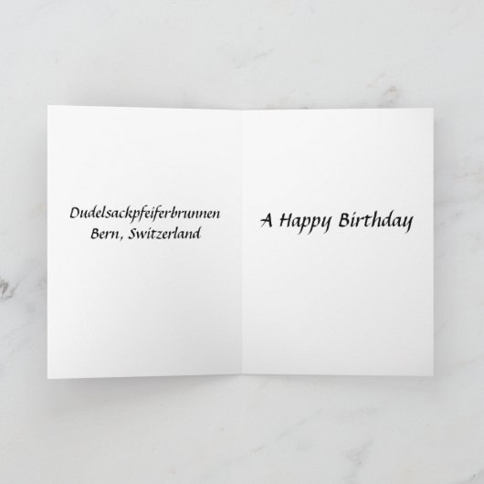 Kaart - Bern, Zwitserland (Binnen)