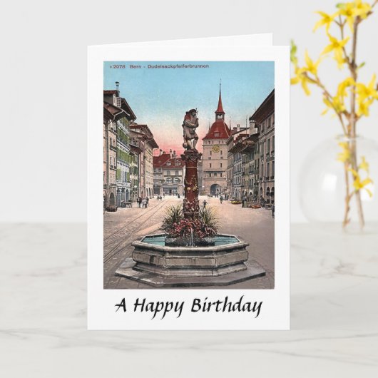 Kaart - Bern, Zwitserland (Gele Bloem)