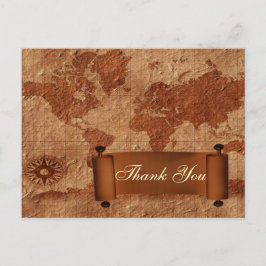  kaart bestemming bruiloft DankU Kaarten