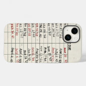Kaart bibliotheek Case-Mate iPhone case (Achterkant (horizontaal))