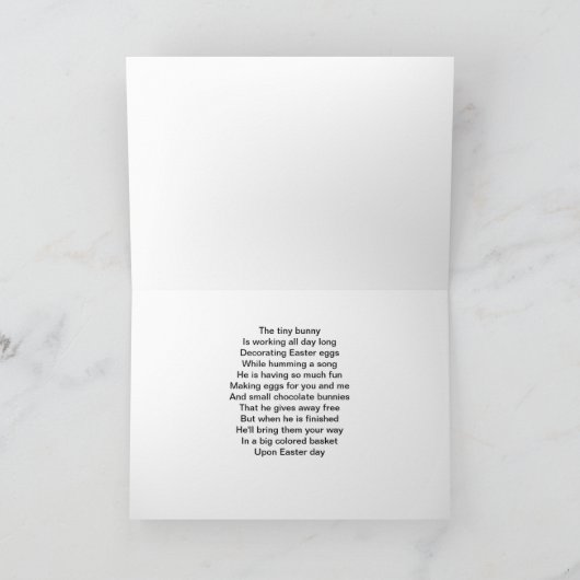 Kaart bij het afspelen van Bunny Easter (Binnen)