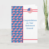 Kaart bij pensionering voor algemeen (Voorkant)