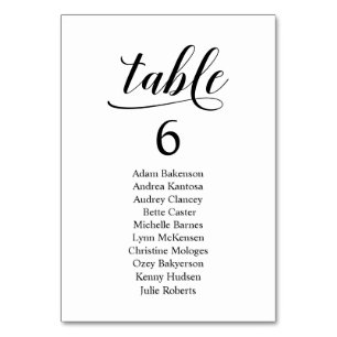 Kaart Bindend Dinner Modern Guest Seating Chart
