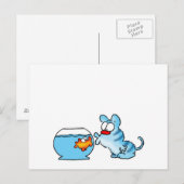 kaart_Blauw1 Briefkaart (Voorkant / Achterkant)