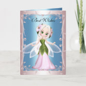 Kaart Blue Pink Fairy (Voorkant)