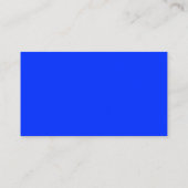 Kaart Blue Visitekaartje (Achterkant)