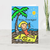 Kaart: Bon Voyage Kaart (Voorkant)