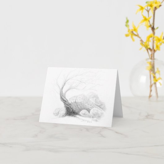 Kaart boomtekening - 18_08_23 (Gele Bloem)