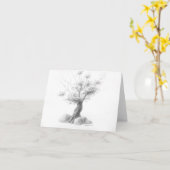 Kaart boomtekening - 19_10_17 (Gele Bloem)