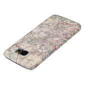 Kaart: Boston, 1883 Case-Mate Samsung Galaxy Hoesje (Onderkant)