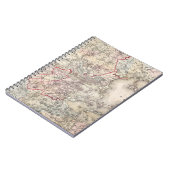 Kaart: Boston, 1883 Notitieboek (Linkerzijde)