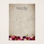 Kaart  Bourgogne Floral (Voorkant)