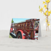 Kaart brandbestrijding brandweerman (Gele Bloem)