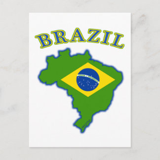 Kaart BRAZIl/vlag