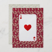 Kaart / Bridge Party - SRF (Voorkant / Achterkant)