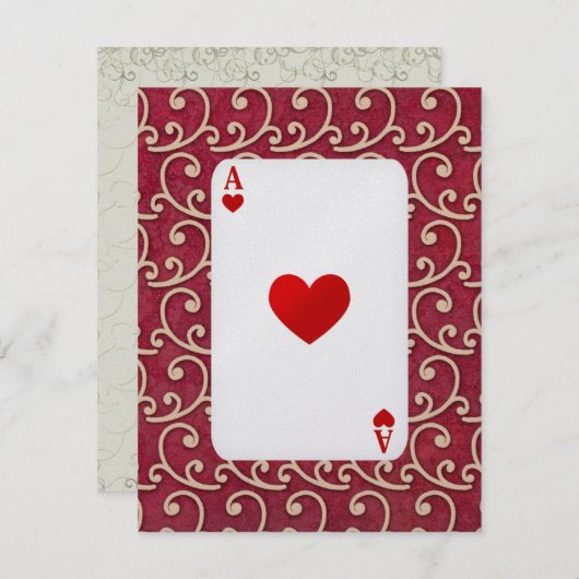 Kaart / Bridge Party - SRF (Voorkant / Achterkant)