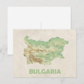 KAART BRIEFKAARTEN ♥ België (Voorkant / Achterkant)