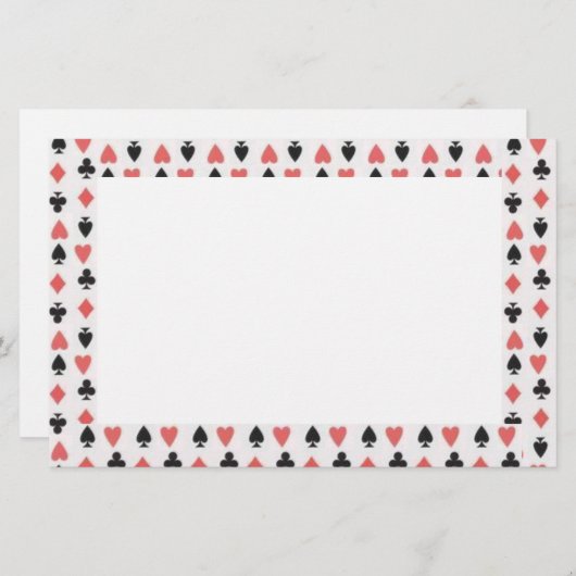 Kaart Briefpapier (Voorkant / Achterkant)