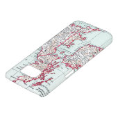 KAART: BRITISH ISLES, c1890 Case-Mate Samsung Galaxy Hoesje (Onderkant)