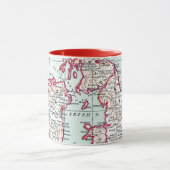 KAART: BRITISH ISLES, c1890 Mok (Midden)