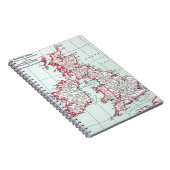 KAART: BRITISH ISLES, c1890 Notitieboek (Rechterzijde)