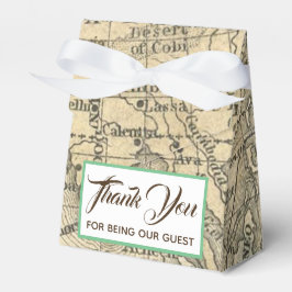  kaart bruiloft gunst box bedankdoosjes