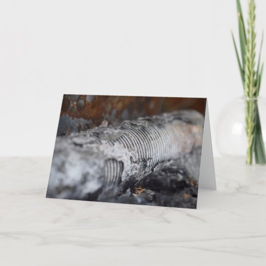 kaart "Burned"-opmerking (Voorkant)