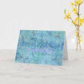 Kaart Butterflies (Gele Bloem)