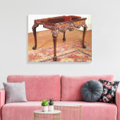 Kaart, c.1740 canvas afdruk (Insitu (Woonkamer))