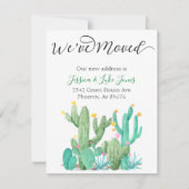 Kaart Cactus Succulent Southwes verplaatsen (Voorkant)