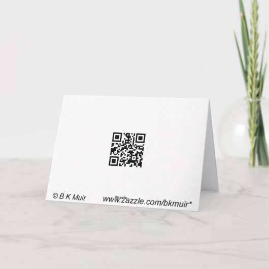 Kaart - Canadese gans (Achterkant)