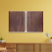 Kaart Canvas Afdruk (Insitu (Woonkamer))