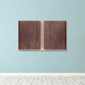 Kaart Canvas Afdruk (Insitu (Houten vloer))