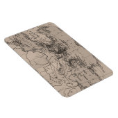 Kaart, cartografie, geografische ligging, mediterr magneet (Rechterzijde)