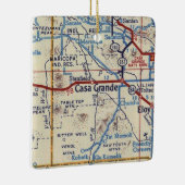  kaart Casa Grande Arizona Keramisch Ornament (Rechts)