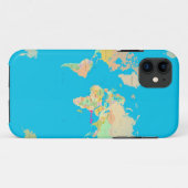 kaart Case-Mate iPhone case (Achterkant (horizontaal))