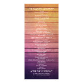 Kaart Champagne Glasses Wood Light (Achterkant)