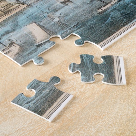 KAART: CHICAGO, c1857 Legpuzzel (Zijkant)