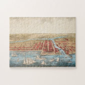 KAART: CHICAGO, c1857 Legpuzzel (Horizontaal)
