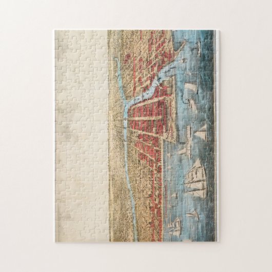 KAART: CHICAGO, c1857 Legpuzzel (Verticaal)