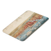 KAART: CHICAGO, c1857 Magneet (Linkerzijde)