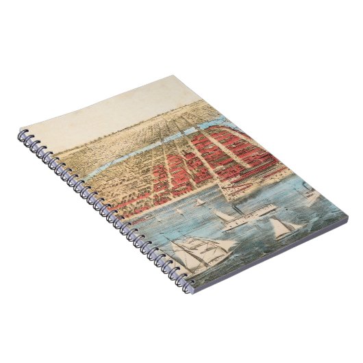 KAART: CHICAGO, c1857 Notitieboek (Rechterzijde)