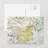 KAART: CHINA, 1910 BRIEFKAART (Voorkant / Achterkant)