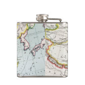 KAART: CHINA, 1910 HEUPFLES (Achterkant)