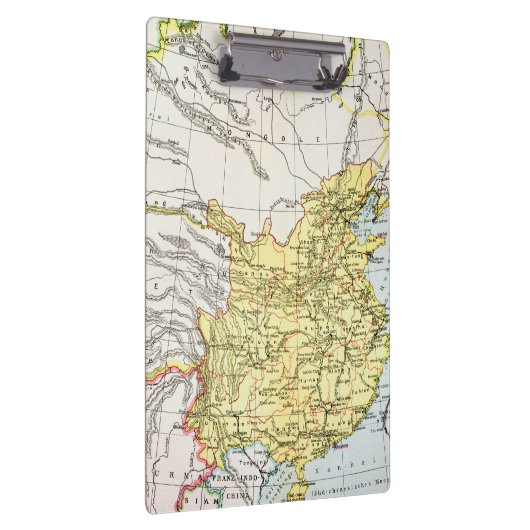 KAART: CHINA, 1910 KLEMBORD (Rechts)